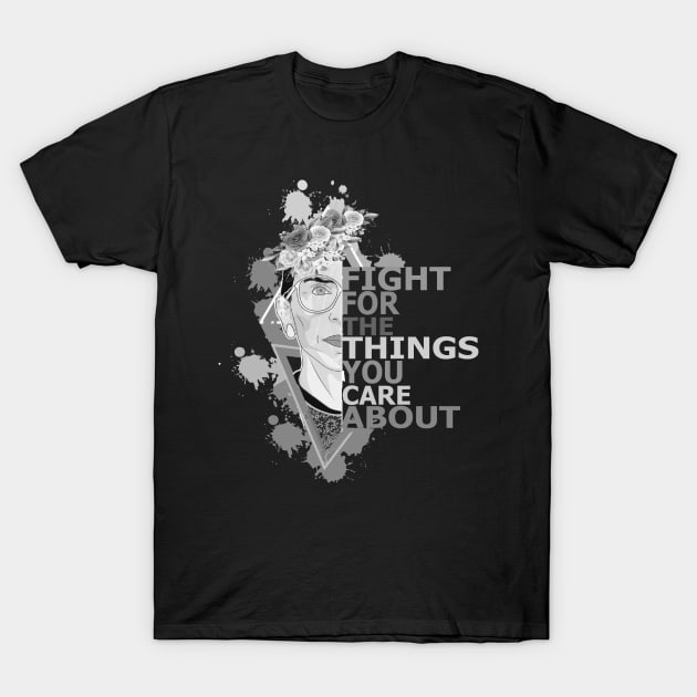 Fight for the things you care about T-Shirt by Creation Cartoon